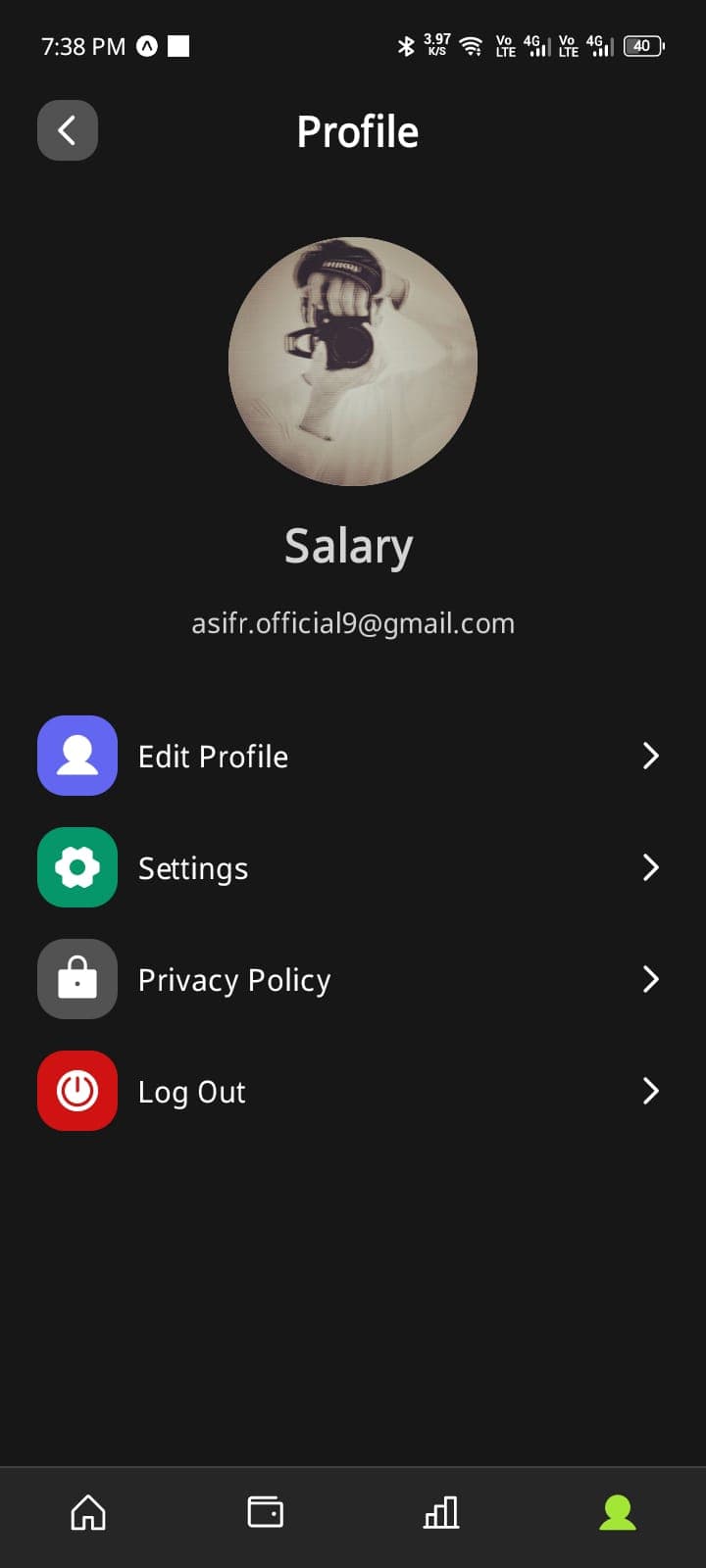 FinTrack screenshot 2