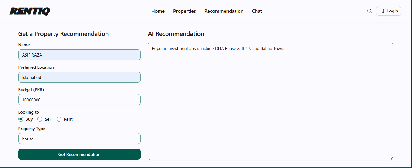 Rentiq -Property Rental Platform screenshot 2